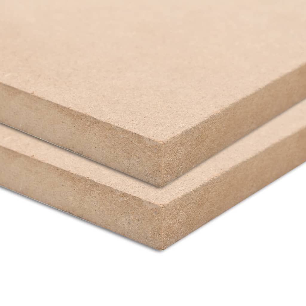 vidaXL Φύλλα MDF 2 τεμ. Ορθογώνια 120 x 60 εκ. 12 χιλ.