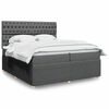 vidaXL &Kappa;&rho;&epsilon;&beta;ά&tau;&iota; Boxspring &mu;&epsilon; &Sigma;&tau;&rho;ώ&mu;&alpha; &Sigma;&kappa;&omicron;ύ&rho;&omicron; &Gamma;&kappa;&rho;&iota; 200x200 &epsilon;&kappa;. &Upsilon;&phi;&alpha;&sigma;&mu;ά&tau;&iota;&nu;&omicron;