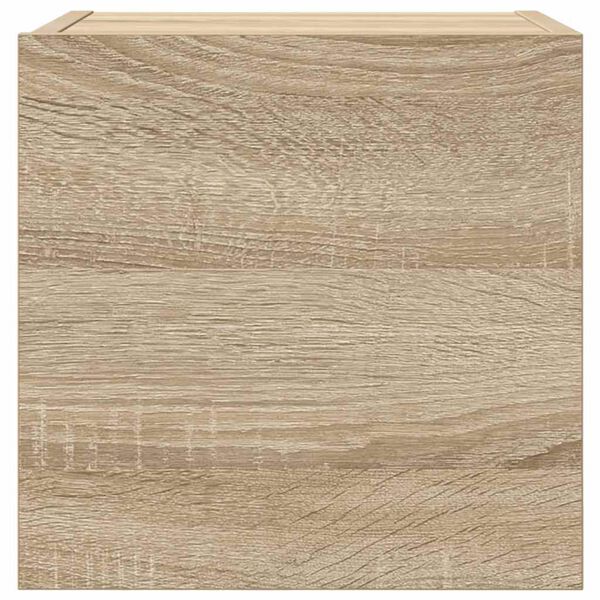 vidaXL Έπιπλα Τηλεόρασης Κρεμαστά 4 τεμ. Sonoma Δρυς 30,5x30x30 εκ.