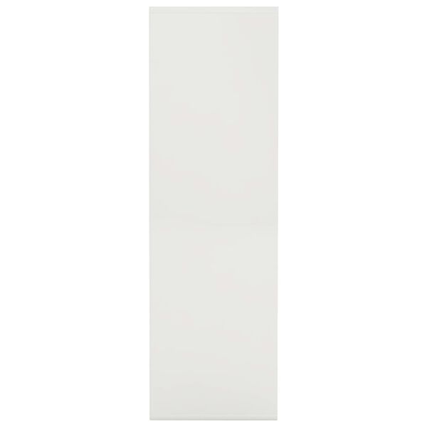 vidaXL Βιβλιοθήκη Λευκή 98 x 29 x 97,5 εκ. Επεξεργασμένο Ξύλο