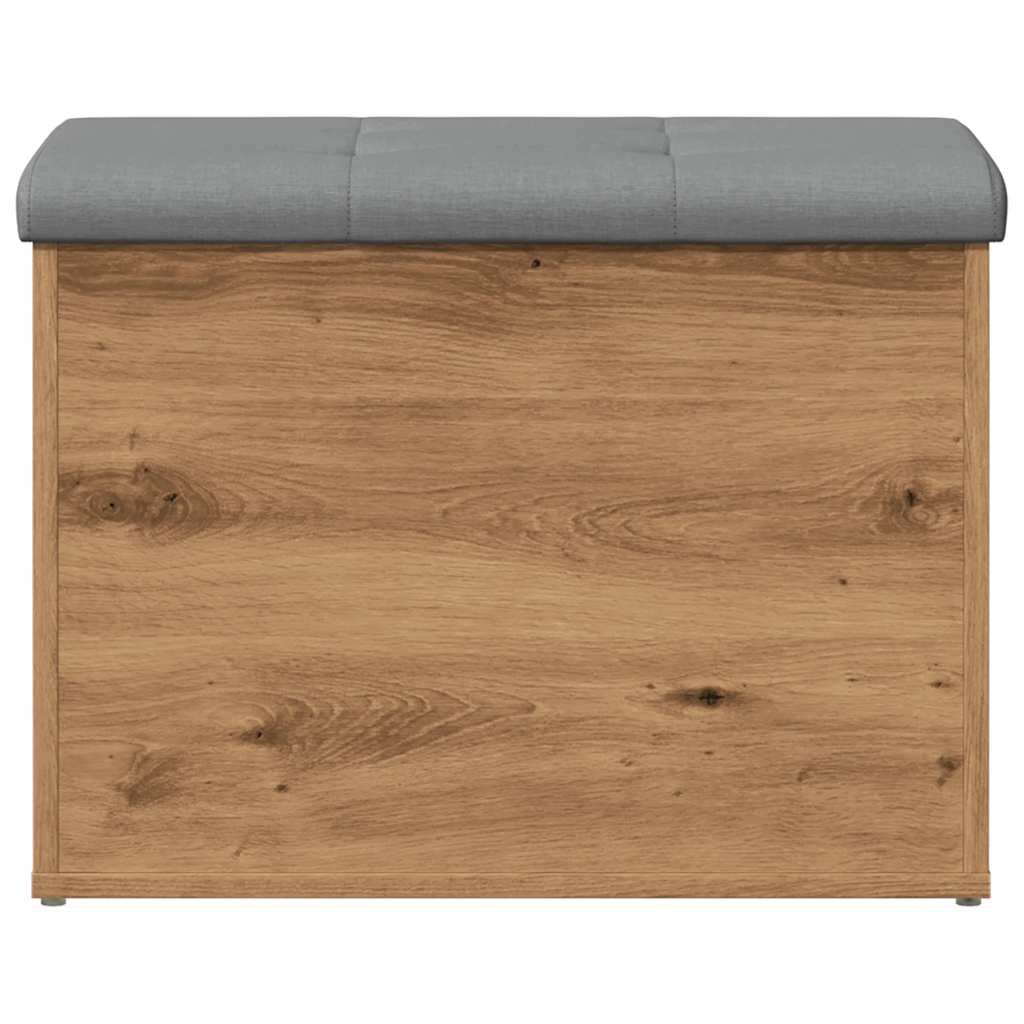 Πάγκος αποθήκευσης vidaXL Artisan Oak 62x42x45 cm Κατασκευασμένο ξύλο