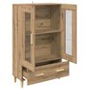 vidaXL Highboard Artisan Oak 70 x 31 x 115 &epsilon;&kappa; &Epsilon;&pi;&epsilon;&xi;&epsilon;&rho;&gamma;&alpha;&sigma;&mu;έ&nu;&omicron; &xi;ύ&lambda;&omicron;