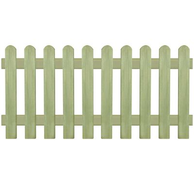 vidaXL Φράχτης Κήπου 170 x 80 εκ. 6/9 εκ. από Εμποτισμένο Ξύλο Πεύκου
