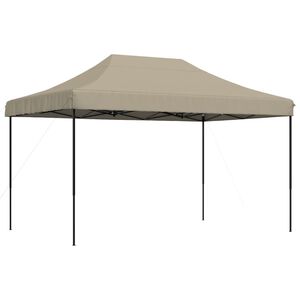 vidaXL &Tau;έ&nu;&tau;&alpha; &Epsilon;&kappa;&delta;&eta;&lambda;ώ&sigma;&epsilon;&omega;&nu; &Pi;&tau;&upsilon;&sigma;&sigma;ό&mu;&epsilon;&nu;&eta; Pop-Up Taupe 440x292x315 &epsilon;&kappa;.
