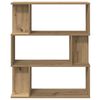 vidaXL Ντουλάπι βιβλίων Artisan Oak 80x24x96 cm Κατασκευασμένο ξύλο