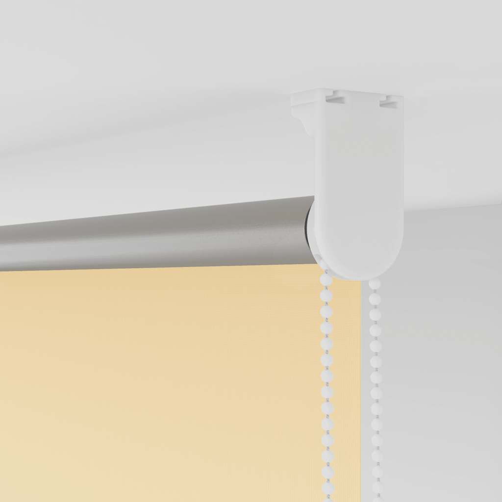 vidaXL Roller Blind Blackout Μπεζ 140x175 cm Πλάτος υφάσματος 136,6cm
