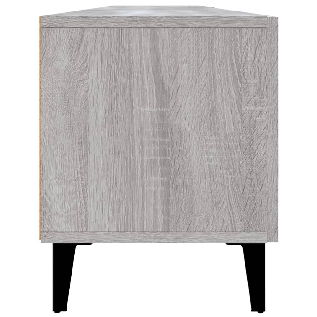 vidaXL Έπιπλο Τηλεόρασης Γκρι Sonoma 180x31,5x40 εκ. από Επεξεργ. Ξύλο