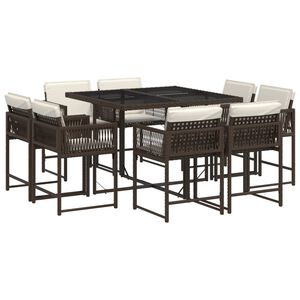 vidaXL &Sigma;&epsilon;&tau; &Tau;&rho;&alpha;&pi;&epsilon;&zeta;&alpha;&rho;ί&alpha;&sigmaf; &Kappa;ή&pi;&omicron;&upsilon; 9 &tau;&epsilon;&mu;. &Kappa;&alpha;&phi;έ &Sigma;&upsilon;&nu;&theta;&epsilon;&tau;&iota;&kappa;ό &Rho;&alpha;&tau;ά&nu; &mu;&epsilon; &Mu;&alpha;&xi;&iota;&lambda;ά&rho;&iota;&alpha;