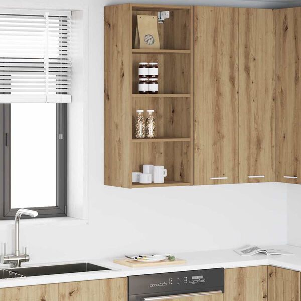 vidaXL &Kappa;&rho;&epsilon;&mu;&alpha;&sigma;&tau;ό &nu;&tau;&omicron;&upsilon;&lambda;ά&pi;&iota; &mu;&epsilon; &alpha;&pi;&omicron;&theta;ή&kappa;&epsilon;&upsilon;&sigma;&eta; Artisan Oak 40 x 29,5 x 100 &epsilon;&kappa;.
