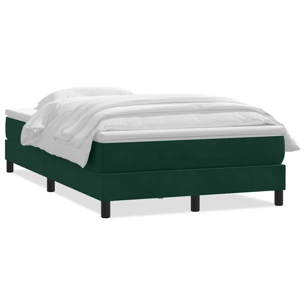 vidaXL &Kappa;&rho;&epsilon;&beta;ά&tau;&iota; Boxspring &mu;&epsilon; &Sigma;&tau;&rho;ώ&mu;&alpha; &Sigma;&kappa;&omicron;ύ&rho;&omicron; &Pi;&rho;ά&sigma;&iota;&nu;&omicron; 120x210&epsilon;&kappa;. &Beta;&epsilon;&lambda;&omicron;ύ&delta;&iota;&nu;&omicron;