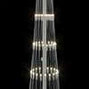 vidaXL LED Χριστουγεννιάτικο Δέντρο Θερμό λευκό 51 x 51 x 190 εκ