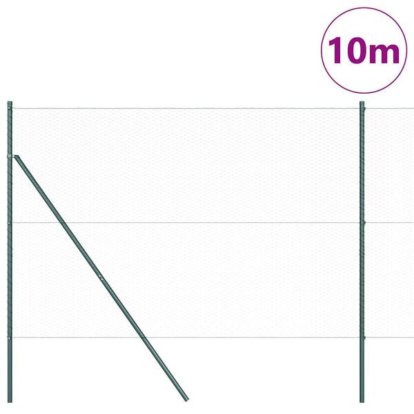 vidaXL &Sigma;&tau;ύ&lambda;&omicron;&sigmaf; &Pi;&epsilon;&rho;&iota;&phi;&rho;ά&xi;&epsilon;&omega;&nu; &Pi;&rho;ά&sigma;&iota;&nu;&omicron; 10 x 1,6 m (25 mm &pi;&lambda;έ&gamma;&mu;&alpha;)
