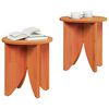 vidaXL Τραπεζάκι σαλονιού 2 pcs Καφέ κεριού 41.5 x 41.5 x 44 cm