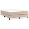 vidaXL &Kappa;&rho;&epsilon;&beta;ά&tau;&iota; Boxspring &mu;&epsilon; &Sigma;&tau;&rho;ώ&mu;&alpha; &Kappa;&alpha;&pi;&omicron;&upsilon;&tau;&sigma;ί&nu;&omicron; 140x190&epsilon;&kappa;.&alpha;&pi;ό &Sigma;&upsilon;&nu;&theta;.&Delta;έ&rho;&mu;&alpha;