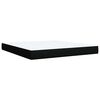 vidaXL &Kappa;&rho;&epsilon;&beta;ά&tau;&iota; Boxspring &mu;&epsilon; &Sigma;&tau;&rho;ώ&mu;&alpha; &Mu;&alpha;ύ&rho;&omicron; 180x200 &epsilon;&kappa;. &Upsilon;&phi;&alpha;&sigma;&mu;ά&tau;&iota;&nu;&omicron;