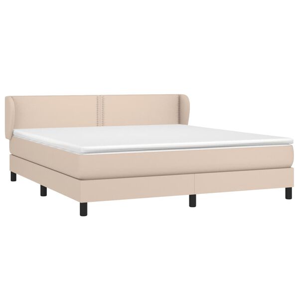 vidaXL &Kappa;&rho;&epsilon;&beta;ά&tau;&iota; Boxspring &mu;&epsilon; &Sigma;&tau;&rho;ώ&mu;&alpha; &Kappa;&alpha;&pi;&omicron;&upsilon;&tau;&sigma;ί&nu;&omicron; 180x200 &epsilon;&kappa;. &Sigma;&upsilon;&nu;&theta;. &Delta;έ&rho;&mu;&alpha;