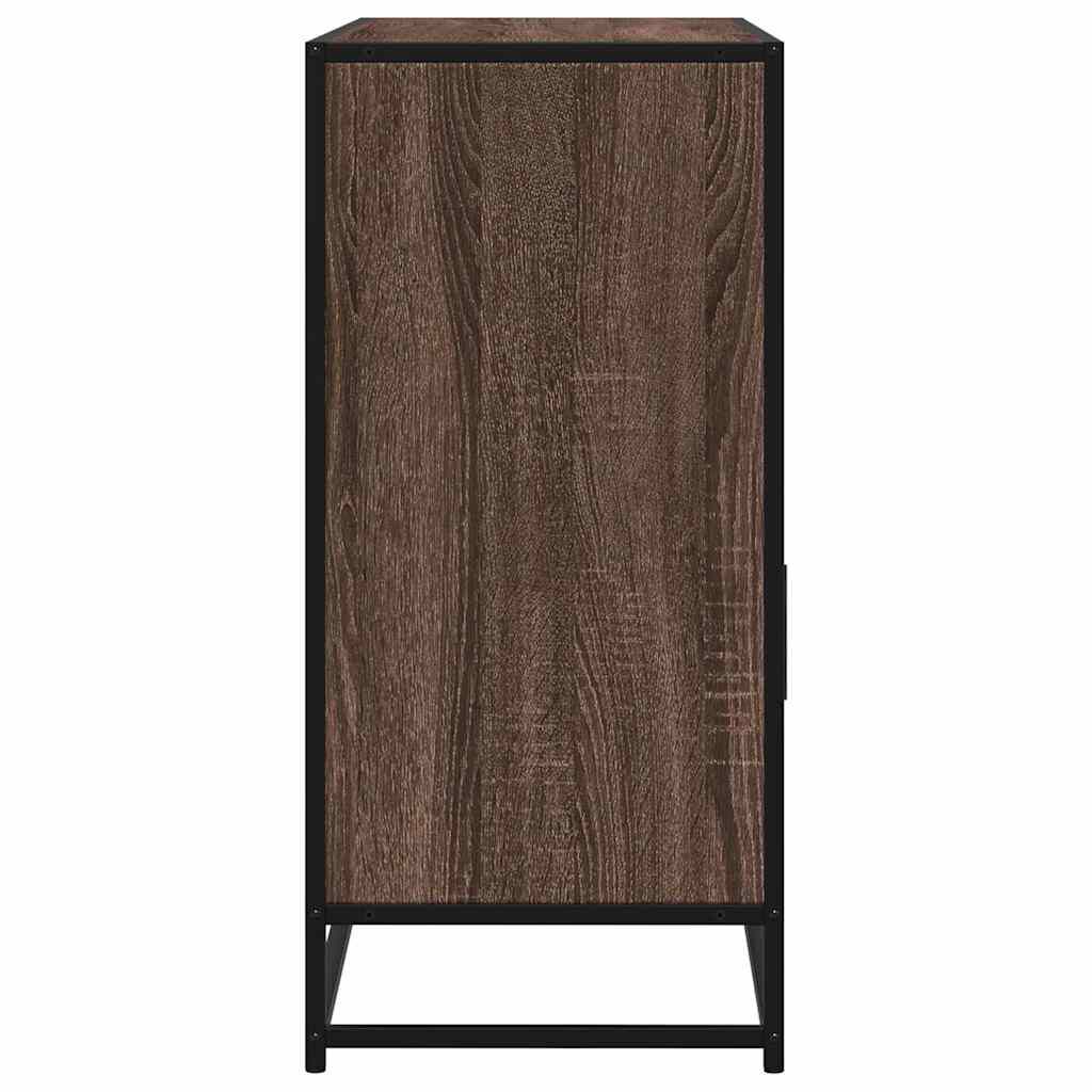 vidaXL Sideboard καφέ δρυς 100x35x76 cm Κατασκευασμένο ξύλο