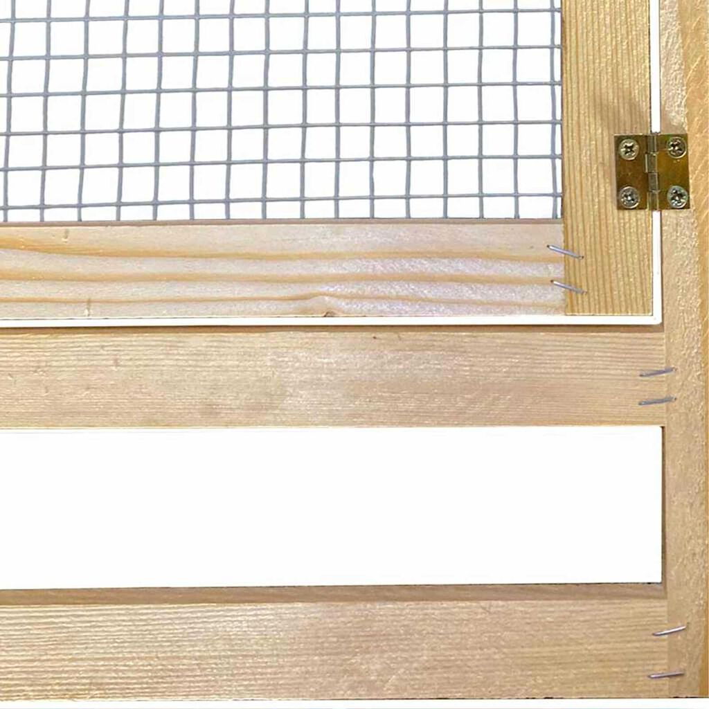 vidaXL Κοτέτσι Καφέ 225 x 60 x 89 εκ