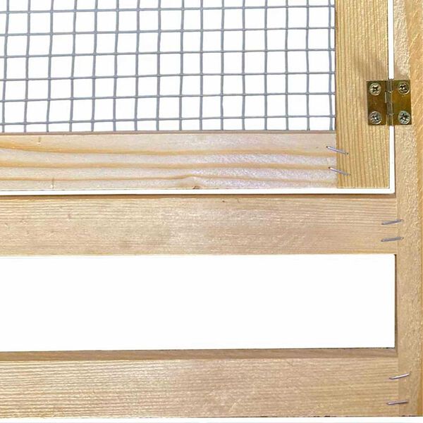 vidaXL Κοτέτσι Καφέ 225 x 60 x 89 εκ