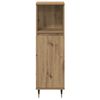 vidaXL Σετ Επίπλων Μπάνιου με ράφι 3 pcs Artisan Oak 30 x 30 x 180 cm