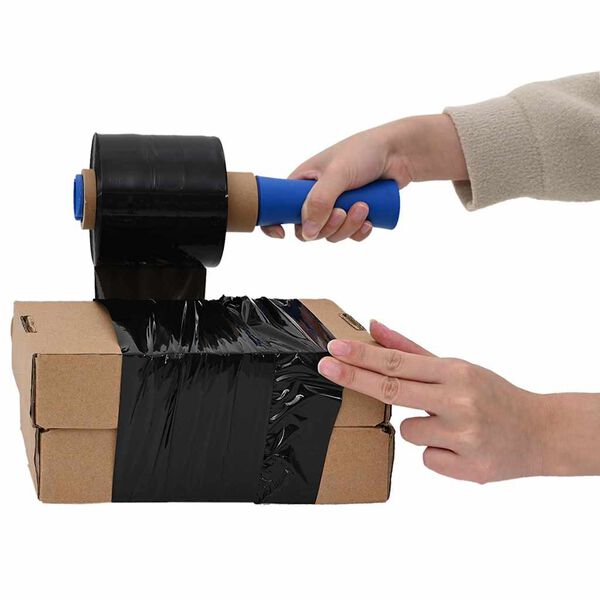 vidaXL Stretch Films 10 &tau;&epsilon;&mu;ά&chi;&iota;&alpha; &Mu;&alpha;ύ&rho;&omicron; 23 &mu;m 10 cm x 300 m