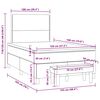 vidaXL &Kappa;&rho;&epsilon;&beta;ά&tau;&iota; Boxspring &mu;&epsilon; &Sigma;&tau;&rho;ώ&mu;&alpha; &Rho;&omicron;&zeta; 120x190 &epsilon;&kappa;. &Beta;&epsilon;&lambda;&omicron;ύ&delta;&iota;&nu;&omicron;