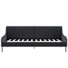 vidaXL Πλαίσιο Daybed Σκούρο Γκρι Υφασμάτινο