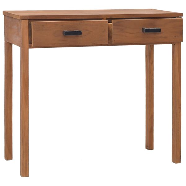 vidaXL Γραφείο 81x40x75 εκ. από Μασίφ Ξύλο Teak