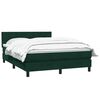 vidaXL &Kappa;&rho;&epsilon;&beta;ά&tau;&iota; Boxspring &mu;&epsilon; &Sigma;&tau;&rho;ώ&mu;&alpha; &Sigma;&kappa;&omicron;ύ&rho;&omicron; &Pi;&rho;ά&sigma;&iota;&nu;&omicron; 140x210&epsilon;&kappa;. &Beta;&epsilon;&lambda;&omicron;ύ&delta;&iota;&nu;&omicron;