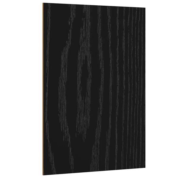 vidaXL Διακοσμητικά Πάνελ 12 pcs Μαύρη δρυς 15 x 21 x 0.3 εκ