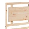 vidaXL Πλαίσιο Κρεβατιού Μακρύ Χωρίς Στρώμα 180x210 εκ Μασίφ Ξύλο