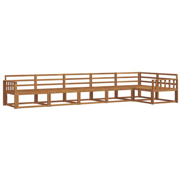 vidaXL &Sigma;&epsilon;&iota;&rho;ά &Kappa;&alpha;&nu;&alpha;&pi;έ &Epsilon;&xi;&omega;&tau;&epsilon;&rho;&iota;&kappa;&omicron;ύ 6 pcs &Phi;&upsilon;&sigma;&iota;&kappa;ό &Sigma;&tau;&epsilon;&rho;&epsilon;ό &Xi;ύ&lambda;&omicron; &Alpha;&kappa;&alpha;&kappa;ί&alpha;&sigmaf;