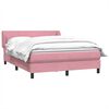 vidaXL &Kappa;&rho;&epsilon;&beta;ά&tau;&iota; Boxspring &mu;&epsilon; &Sigma;&tau;&rho;ώ&mu;&alpha; &Rho;&omicron;&zeta; 160x210 &epsilon;&kappa;. &Beta;&epsilon;&lambda;&omicron;ύ&delta;&iota;&nu;&omicron;