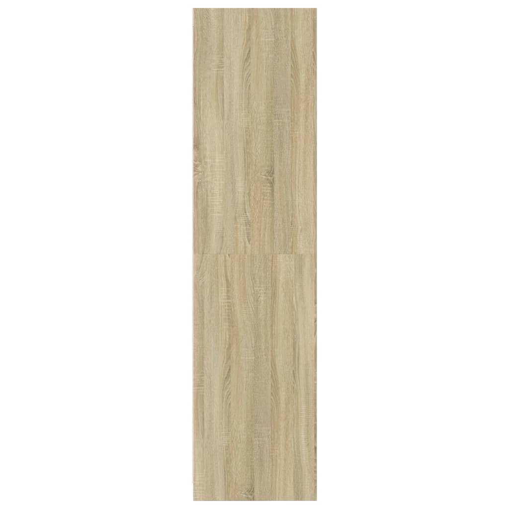 vidaXL Ντουλάπα Χρώμα Sonoma Δρυς 100x50x200εκ. από Επεξεργασμένο Ξύλο