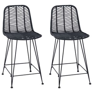 vidaXL &Kappa;&alpha;&rho;έ&kappa;&lambda;&alpha; &Mu;&pi;&alpha;&rho; 2 &tau;&mu;&chi;. &Mu;&alpha;ύ&rho;&omicron; 44,5 x 54,5 x 97,5 &epsilon;&kappa;.