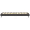 vidaXL Κρεβάτι Boxspring Σκούρο Γκρι 80 x 200 εκ. Υφασμάτινο