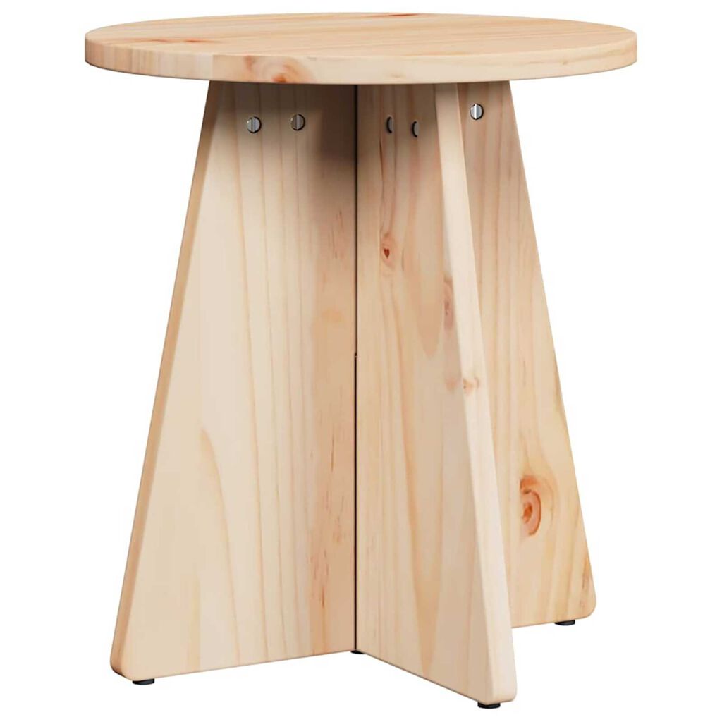 vidaXL Τραπεζάκι σαλονιού 3 pcs Φυσικό 49 x 49 x 30 εκ.