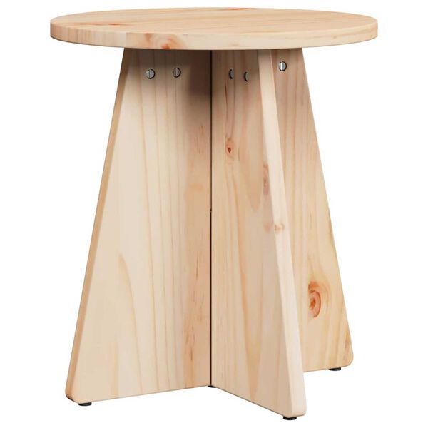 vidaXL Τραπεζάκι σαλονιού 3 pcs Φυσικό 49 x 49 x 30 εκ.