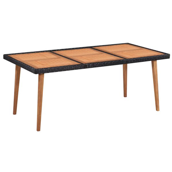 vidaXL &Sigma;&epsilon;&tau; &Tau;&rho;&alpha;&pi;&epsilon;&zeta;&alpha;&rho;ί&alpha;&sigmaf; &Epsilon;&xi;&omega;&tau;. &Chi;ώ&rho;&omicron;&upsilon; 9 &tau;&epsilon;&mu;. &Mu;&alpha;ύ&rho;&omicron;/&Kappa;&alpha;&phi;έ &Sigma;&upsilon;&nu;&theta;&epsilon;&tau;&iota;&kappa;ό &Rho;&alpha;&tau;ά&nu;