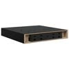 vidaXL &Rho;ά&phi;&iota; &Tau;&omicron;ί&chi;&omicron;&upsilon; &Gamma;&upsilon;&alpha;&lambda;&iota;&sigma;&tau;&epsilon;&rho;ό &Mu;&alpha;ύ&rho;&omicron; 23x23,5x3,8 &epsilon;&kappa;. MDF