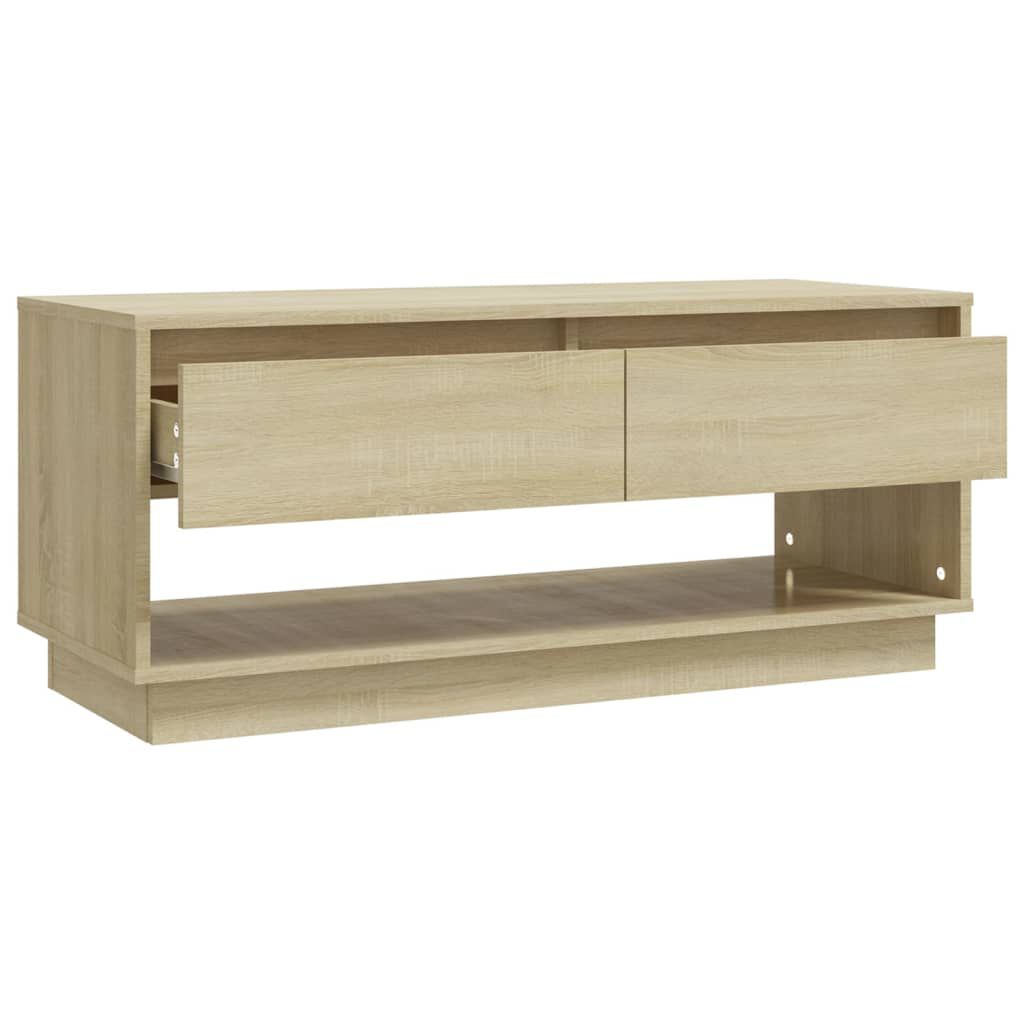 vidaXL Έπιπλο Τηλεόρασης Sonoma Δρυς 102x41x44 εκ. Επεξ. Ξύλο