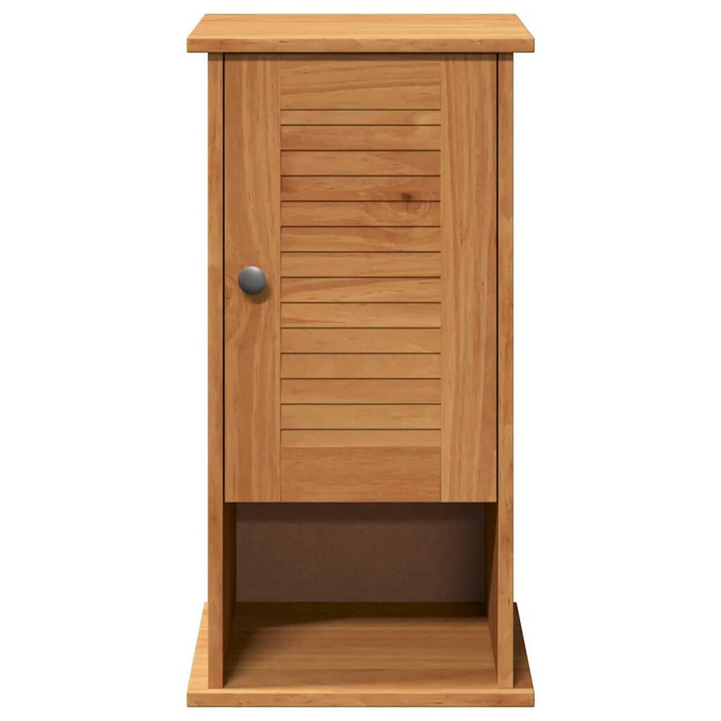 vidaXL Τοίχου Ντουλάπα Μπάνιου VIGO καφέ μελί 37 x 34 x 71.5 εκ.