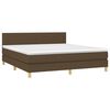 vidaXL &Kappa;&rho;&epsilon;&beta;ά&tau;&iota; Boxspring &mu;&epsilon; &Sigma;&tau;&rho;ώ&mu;&alpha; &Sigma;&kappa;&omicron;ύ&rho;&omicron; &Kappa;&alpha;&phi;έ 160x200 &epsilon;&kappa; &Upsilon;&phi;&alpha;&sigma;&mu;ά&tau;&iota;&nu;&omicron;