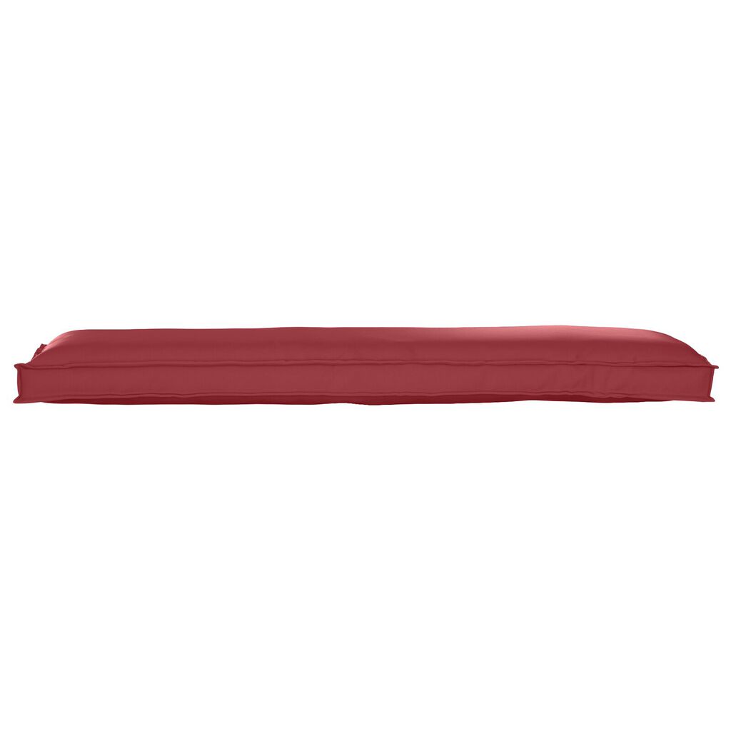 vidaXL Μαξιλάρι Παλέτας για Παγκάκι Μπορντό 150x40x8 εκ. Ύφασμα Oxford