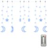 vidaXL &Lambda;&alpha;&mu;&pi;ά&kappa;&iota;&alpha; &sigma;&epsilon; &Sigma;&chi;ή&mu;&alpha; &Alpha;&sigma;&tau;έ&rho;&iota; & &Phi;&epsilon;&gamma;&gamma;ά&rho;&iota; &Mu;&pi;&lambda;&epsilon; &Chi;&epsilon;&iota;&rho;&iota;&sigma;&tau;. 138 LED