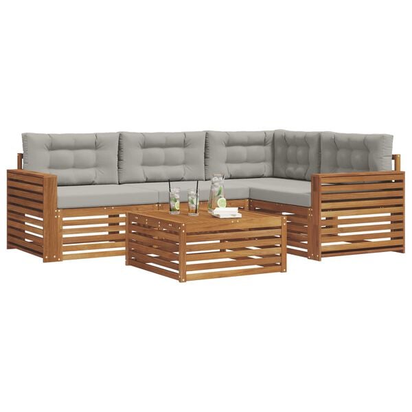 vidaXL &Sigma;&epsilon;&iota;&rho;ά &Kappa;&alpha;&nu;&alpha;&pi;έ &Epsilon;&xi;&omega;&tau;&epsilon;&rho;&iota;&kappa;&omicron;ύ 5 pcs &Phi;&upsilon;&sigma;&iota;&kappa;ό &kappa;&alpha;&iota; &Alpha;&nu;&omicron;&iota;&chi;&tau;ό &Gamma;&kappa;&rho;&iota;