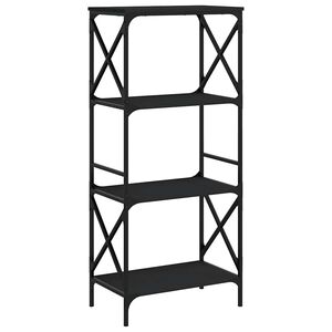 vidaXL &Beta;&iota;&beta;&lambda;&iota;&omicron;&theta;ή&kappa;&eta; 4 &Epsilon;&pi;&iota;&pi;έ&delta;&omega;&nu; &Mu;&alpha;ύ&rho;&eta; 59x35x132 &epsilon;&kappa;. &Epsilon;&pi;&epsilon;&xi;&epsilon;&rho;&gamma;&alpha;&sigma;&mu;έ&nu;&omicron; &Xi;ύ&lambda;&omicron;