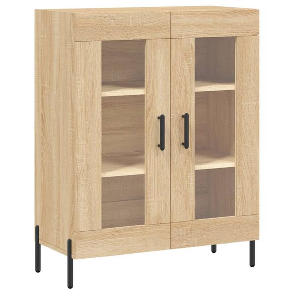 vidaXL Ντουλάπι Sonoma Δρυς 69,5 x 34 x 90 εκ. από Επεξεργασμένο Ξύλο