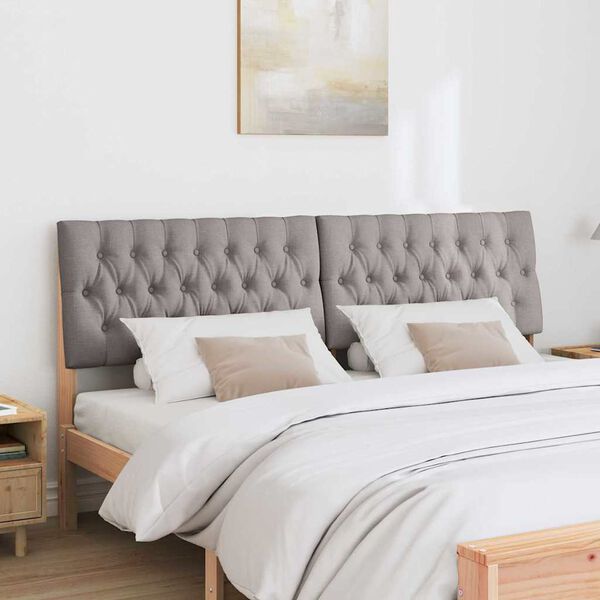 vidaXL &Tau;&alpha;&pi;&epsilon;&tau;&sigma;&alpha;&rho;&iota;&sigma;&mu;έ&nu;&omicron; &kappa;&epsilon;&phi;&alpha;&lambda;ά&rho;&iota; Taupe 180 cm &Sigma;&tau;&epsilon;&rho;&epsilon;ά &xi;&upsilon;&lambda;&epsilon;ί&alpha; &pi;&epsilon;ύ&kappa;&omicron;&upsilon;