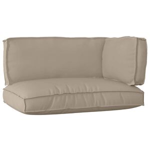vidaXL &Sigma;&epsilon;&tau; &Mu;&alpha;&xi;&iota;&lambda;&alpha;&rho;&iota;ώ&nu; &Pi;ά&gamma;&omicron;&upsilon; 3 pcs Taupe Ύ&phi;&alpha;&sigma;&mu;&alpha; Ό&xi;&phi;&omicron;&rho;&nu;&tau;